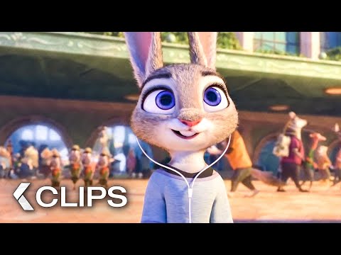 ZOOTOPIA All Clips & Trailer (2016)