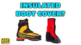 Insulated Boot Covers For Cold Camping Conditions (4k UHD) #camping