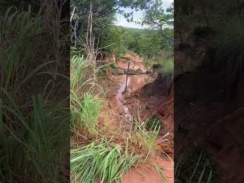 PARANATINGA - Vereador João Lopes visita região do Garimpo Novo e a estrada está intransitável; confira