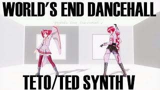 Cover art for World's End Dancehall / Kasane Teto and Kasane Ted SynthV AI Cover