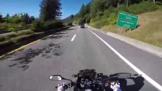 preview picture of video 'Let's Ride CB500X // BC Highway 99 N - West Vancouver to Lions Bay'