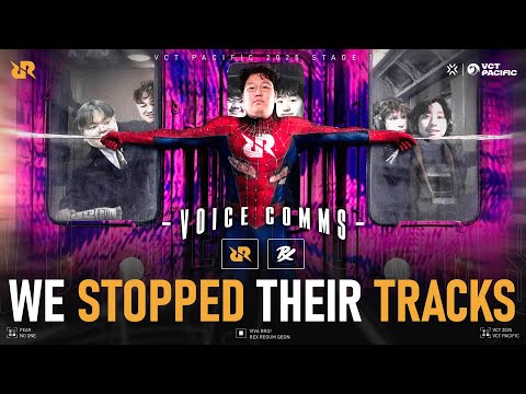 PRX TRAIN HALTED AT RRQ STATION LOWER FINAL! | RRQ VS PRX | VCT Pacific Stage 1 2025 Voice Comms