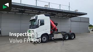 Тягач Volvo FH 500 FH 6X4 HMF2820K-RCS Crane+JIB Full-Air Remote Control I-P | Изображение 4 - Autoline