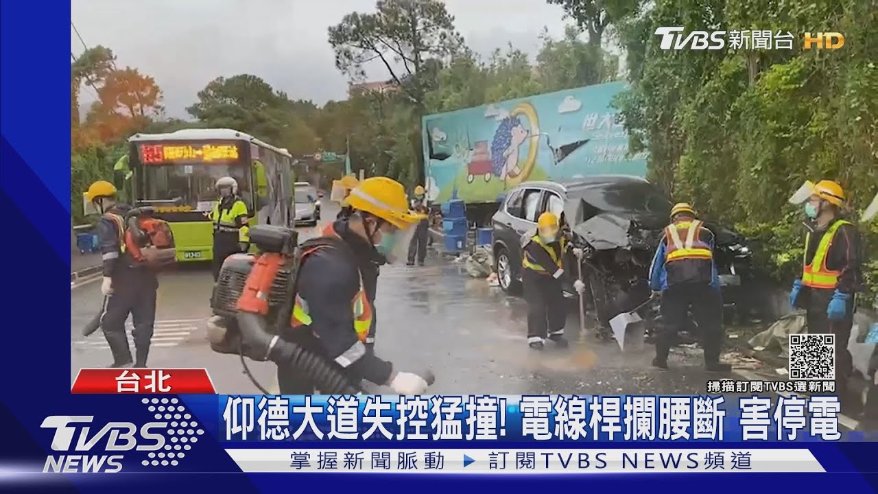 仰德大道連環撞疑趕「門禁時間」貨車下坡失速飆 4車5傷