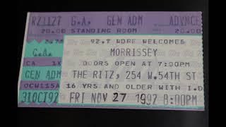 Morrissey - Glamorous Glue (Live at The Ritz)