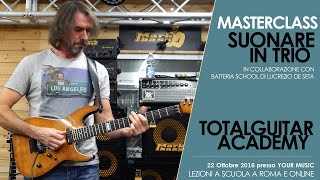 Total Guitar Academy: Fabio Cerrone Guitar Solo Spotlight (Masterclass Suonare in Trio)