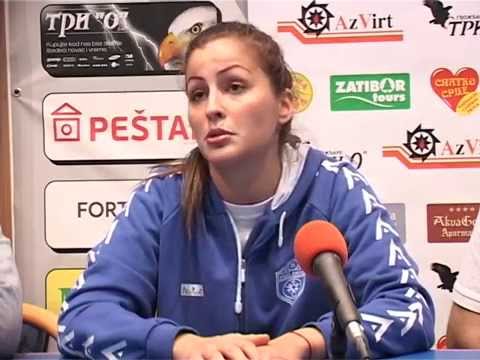 ŽRK KNJAZ MILOŠ-KZN POSLE UTAKMICE KNJAZ M.-MINAQUA 01.04.15.