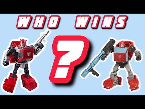 Who Wins? Let’s Settle This! Transformers Studio Series 86 Cliffjumper Comparison 4K video review