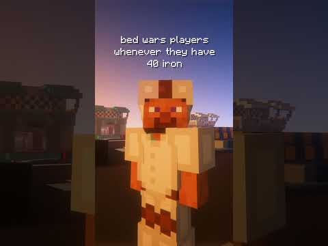 only pro Bed Wars players know the fireball method 💯🔥 #minecraft #hypixel #bedwars