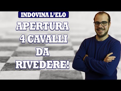 4 KNIGHTS OPENING TO BE REVIEWED! | GUESS ONLINE CHESS ELO RATING