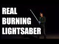 Real Burning Lightsaber from Star Wars! | Sufficiently Advanced