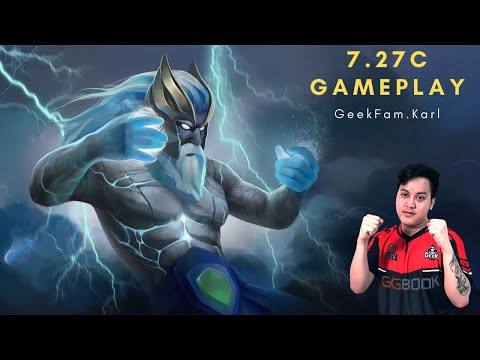 GeekFam.Karl - Zeus Midlane | Patch 7.27c | Player Perspective - Dota 2 Gameplay