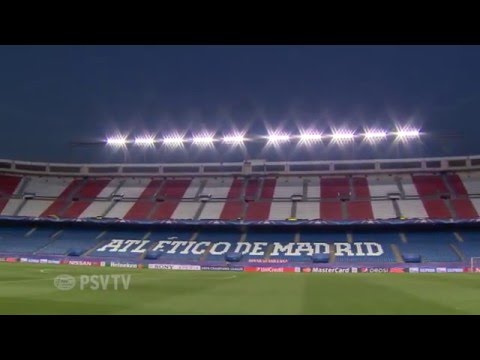 PSV klaar voor Atletico Madrid