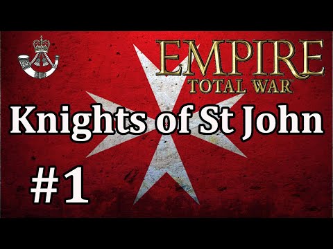 Let's Play Empire Total War: DM - Knights of St John #1 - Well ..... Darn!