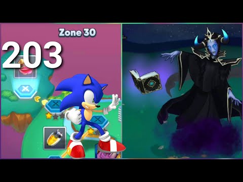 SEGA HEROES TO THE FINAL BOSS PART 203 Gameplay Walkthrough - iOS / Android