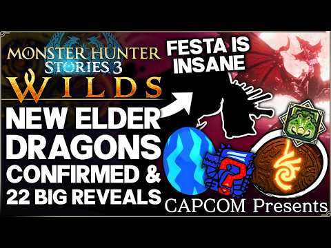 Monster Hunter - HUGE New Elder Dragon Stories 3 Reveals & Wilds Festa Collabs - 29 AMAZING Details!