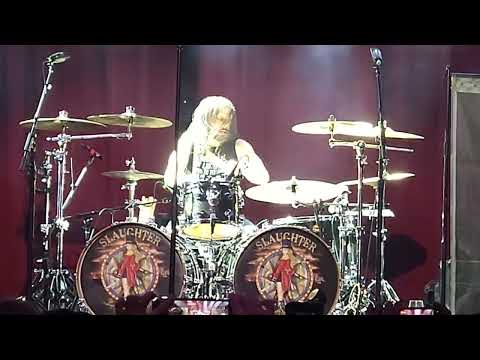 Jordan Cannata a Wildman On the Drums Slaughter Drum Solo.. Live 02-17-2023 4K