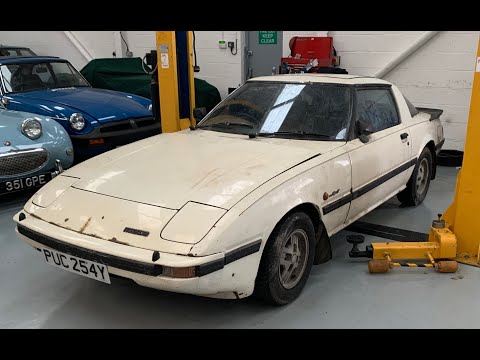 Mazda RX7 wakes from a 30 year sleep