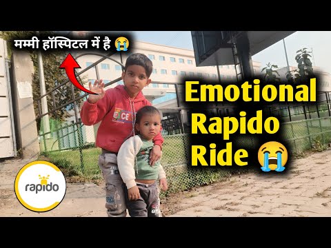 2 Bacchon Ke Liye Rapido Book 😭 | Maa ICU Mein | Emotional Ride