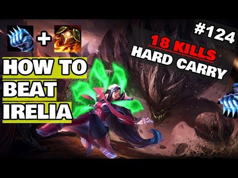 MALPHITE MASSACRES IRELIA 18 KILLS HARD CARRY (League of Legends Gameplay Commentary 124)