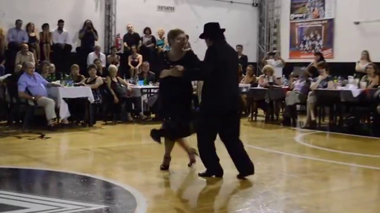 Gloria & Eduardo Arquimbau en Milonga Malena Sunderland Club 2/2