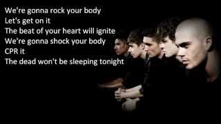 The Wanted   Rock Your Body lyrics 360p