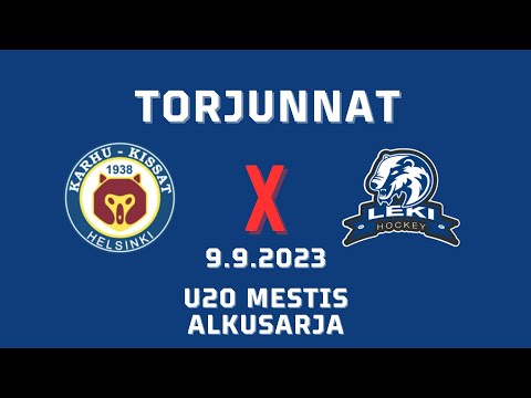 Karhu-Kissat - LeKi U20 Mestis Alkusarja 9.9.2023