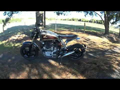 Honda cx500 scrambler caferacer.