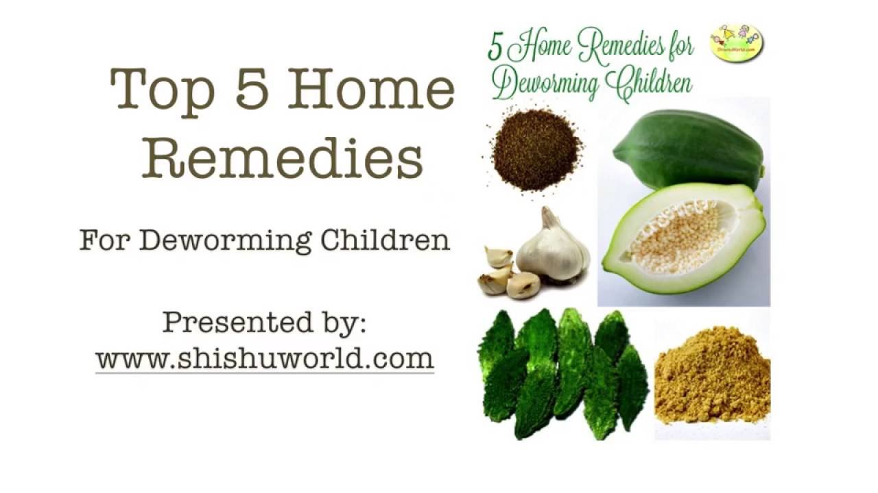 Top 5 Natural Remedies to Treat & Prevent worms in children