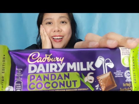 CADBURY DAIRY MILK PANDAN COCONUT TASTE TEST | FOODREVIEW BY LYTE TV