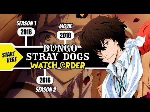 How to Watch "Bungo Stray Dogs" in Order?