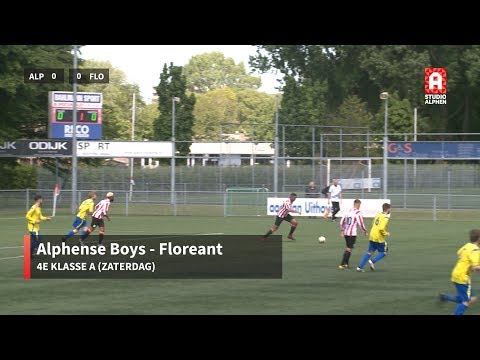 Samenvatting Alphense Boys - Floreant (zaterdag 11 mei)