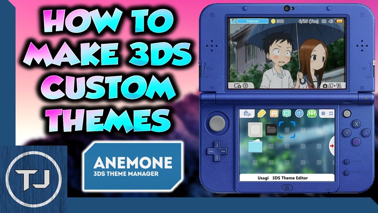 How To Make Your Own Custom 3DS Themes!
