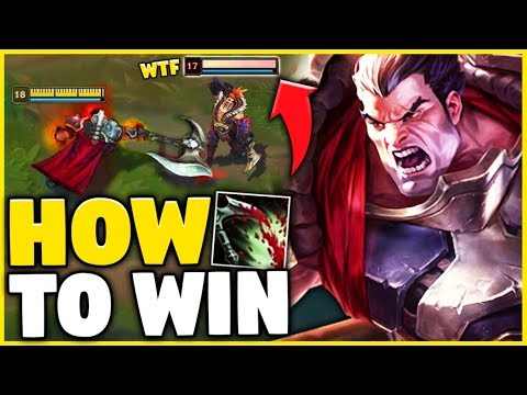 *RANK 1 STRATEGY* HOW TO WIN EVERY GAME IN SEASON 9 WITH DARIUS - League of Legends