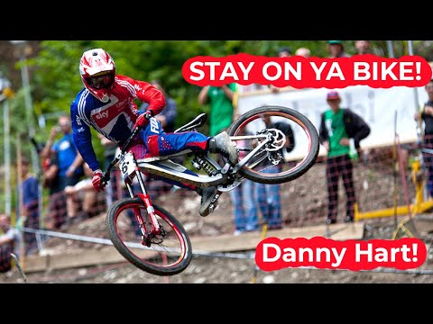 Danny Hart -  How Does Danny Hart Sit Down With Balls That Big! 2011 UCI Word Championship Champery