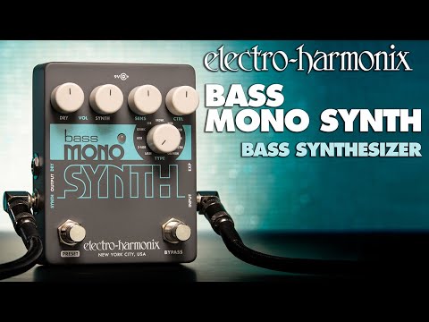 Electro-Harmonix Bass Mono Synth Bass Synthesizer Pedal - Free Shipping image 5