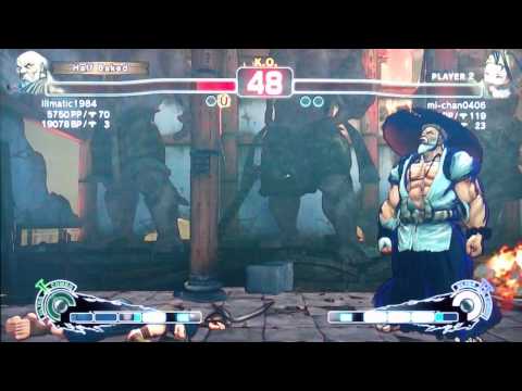 SSF4 AE 2012: illmatic1984 (Gouken) vs mi-chan0406 (Ibuki)