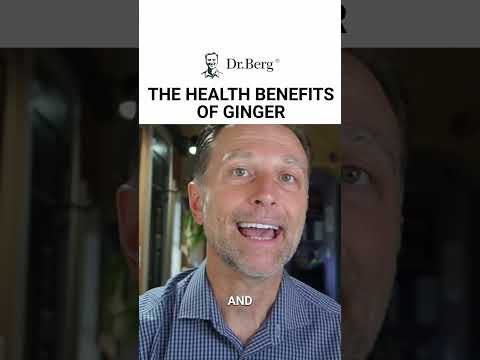 Explore the health advantages provided by ginger in this video! 🌿✨#DrBerg HealthyLifestyle #Ginger