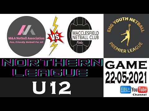 M&A vs Macclesfield. 22/05/21. ENG YNPL 20-21 R4. U12 Northern Netball League.