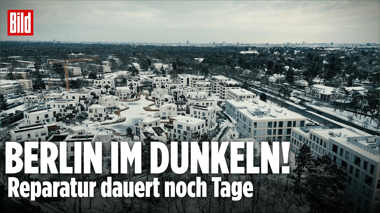 BERLIN IM STROMCHAOS: 30.000 Haushalte ohne Strom