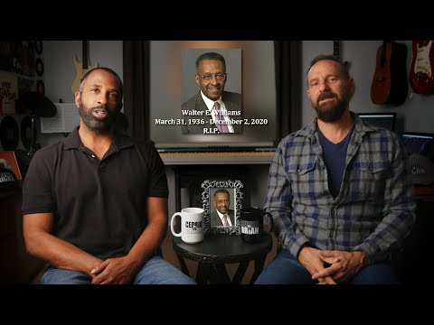Walter E. Williams - March 31, 1936 - December 2, 2020