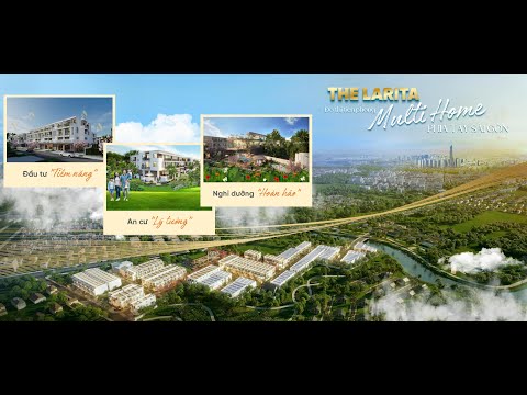 Nhà phố The Larita - cạnh Chợ Bình chánh và ngay siêu nút giao Mỹ Yên