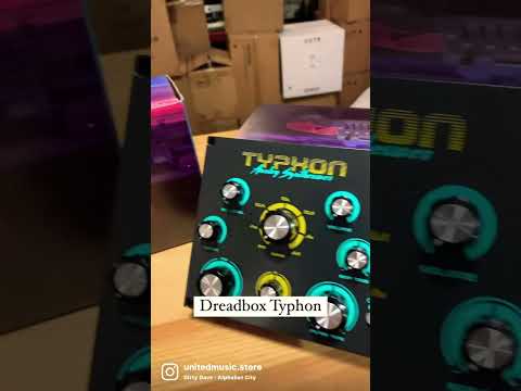 Dreadbox Typhon 🎛 #dreadbox #typhon #analogsynth #synth #synthesizer #ladderfilter #unitedmusic