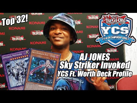 Yu-Gi-Oh! YCS Ft. Worth Top 32 - Sky Striker Invoked Deck Profile - AJ Jones - Dallas TX