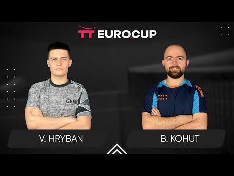 04:30 Vadym Hryban - Bohdan Kohut 06.06.2025 TT Euro.Cup Ukraine Elite Table 3