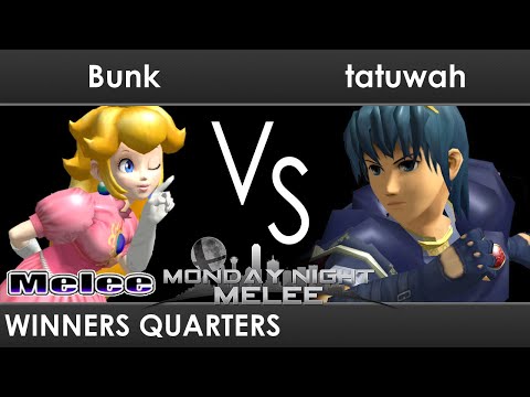 MNM 279 - Bunk (Peach) VS tatuwah (Marth) - Winners Quarters - SSBM