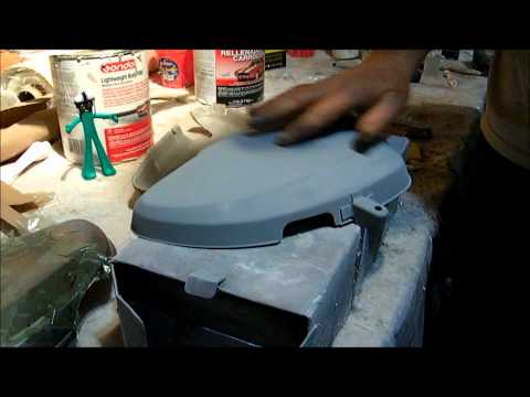 "How I do it"  Bondo  finishing and making fiberglass molds part 1
