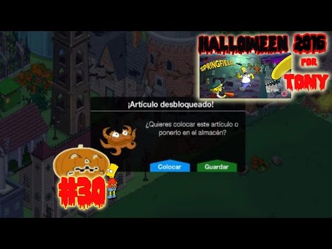 Los Simpson Springfield "Halloween'16: Cap. 30 - El Sofá de monstruo y SMA (Nv 13)" por Tony
