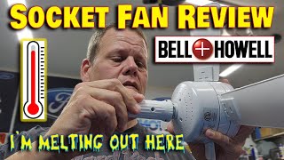 The 89G - Product Review Bell & Howell Socket Fan from Amazon