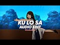 ku lo sa (slowed reverb) - oxlade || edit audio